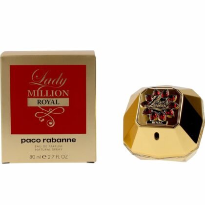 Descubre Lady Million Royal de Paco Rabanne, un perfume femenino vibrante y glamoroso, ideal para celebraciones únicas.
