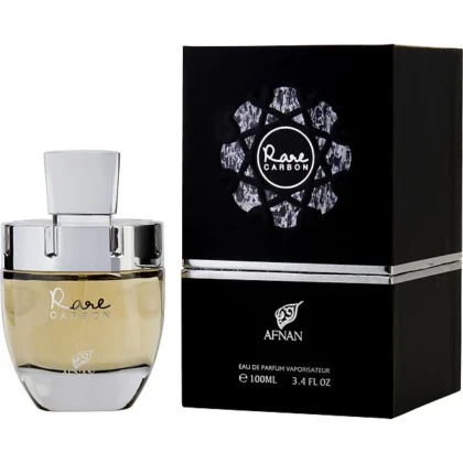 Perfume Arabe Afnan Rare Carbon Eau de Parfum (Dupe Ombre Leather TF) – 100ml – Hombre
