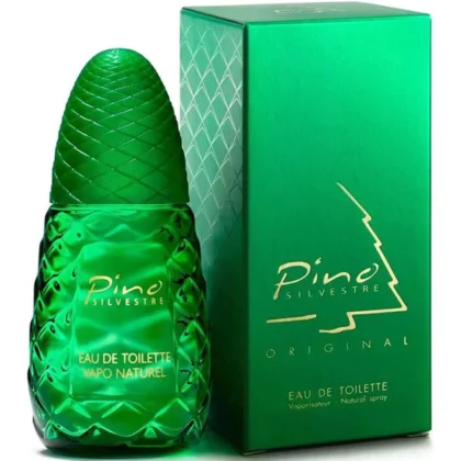 Descubre Pino Silvestre de Pino Silvestre, fragancia masculina clásica y fresca con notas cítricas, verdes y amaderadas, ideal para proyectar autenticidad.