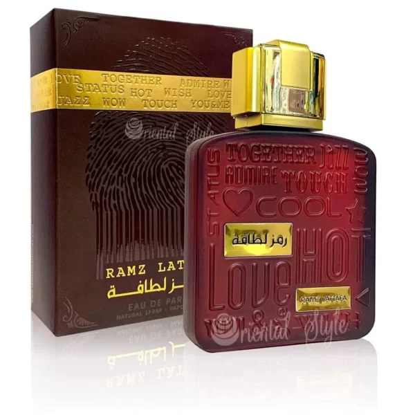 Perfume Árabe Ramz Gold de Lattafa Eau de Parfum – 100ml – Unisex