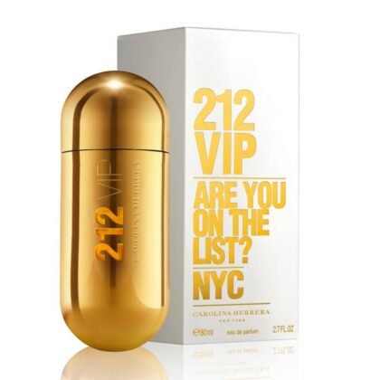 212 VIP de Carolina Herrera: ron, maracuyá y vainilla en una fragancia femenina intensa, glamorosa y seductora