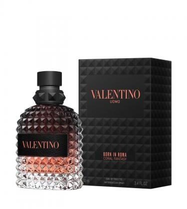 Perfume Valentino Uomo Born In Roma Coral Fantasy EDT – 100ml – Hombre