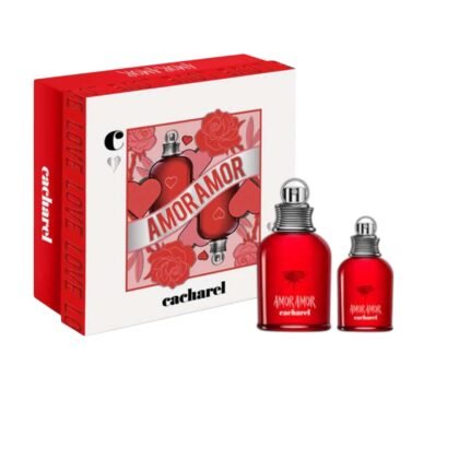 Amor Amor de Cacharel, una fragancia dulce y romántica con frutas, flores y vainilla. ¡Siente el amor!
