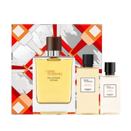 Terre D'Hermès Eau Intense Vetiver de Hermès, frescura cítrica y vetiver intenso para una masculinidad elegante y terrenal.