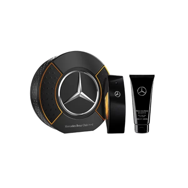 Perfume en Estuche Mercedes Benz Club Black EDT 2 Piezas – 100ml – Hombre