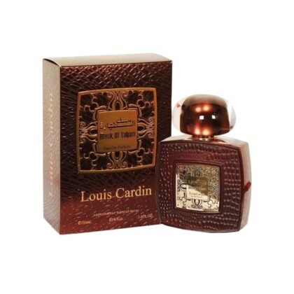 Musk Al Tahara de Louis Cardin: almizcle, cereza y vainilla en una fragancia femenina fresca, limpia y seductora.