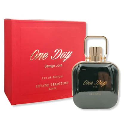 Reyane Tradition One Day Savage Love: cítricos, lavanda y tabaco en una fragancia femenina, elegante y magnética.