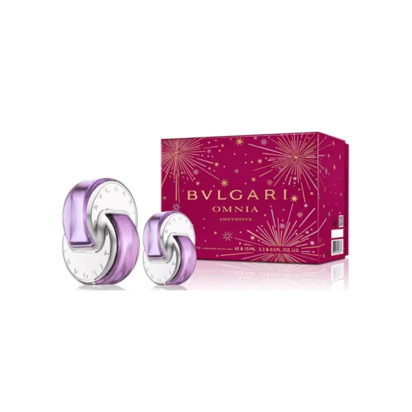 Perfume Estuche Bvlgari Omnia Amethyste Eau de Toilette 2 pzs – 65ml – Mujer