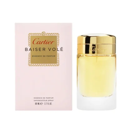 Descubre Baiser Volé Essence de Parfum, una fragancia floral oriental con lirio y vainilla que celebra la feminidad sensual.
