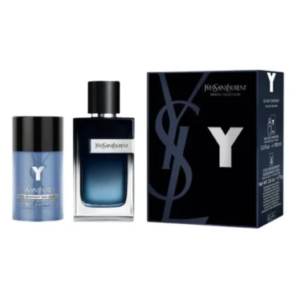 "Y" de Yves Saint Laurent: manzana, salvia e incienso en una fragancia masculina que combina frescura y elegancia.