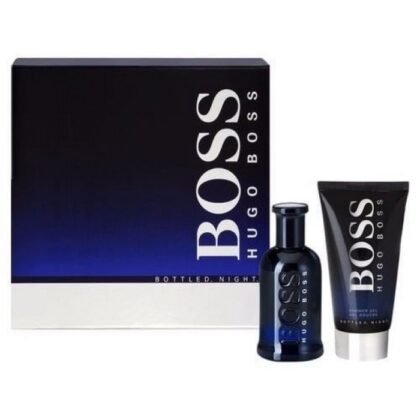 Boss Bottled Night de Hugo Boss: lavanda, violeta y madera en una fragancia masculina nocturna, misteriosa y sofisticada.