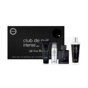Perfume Árabe En Estuche Club de Nuit Intense Man EDT – 4 Piezas – 105ml – Hombre