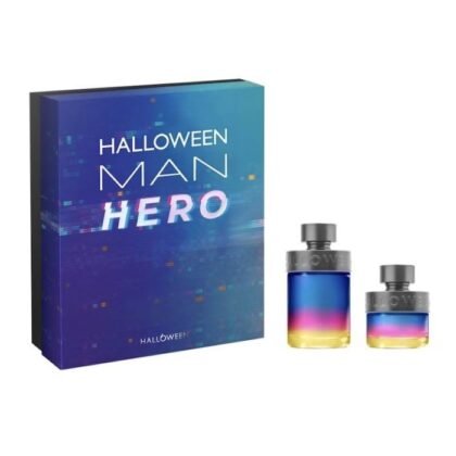 Descubre Halloween Man Hero de Halloween, una fragancia masculina fresca con limón, jengibre, lavanda y Amber Xtreme.
