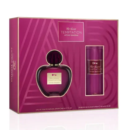 Perfume en Estuche The Secret Tentation Antonio Banderas EDT 2 pzs – 80ml – Mujer