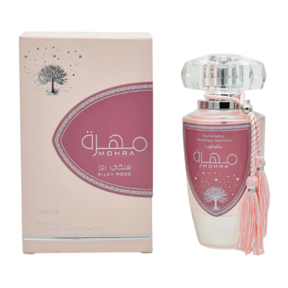 Perfume Árabe Lattafa Mohra Silky Rose Eau de Parfum – 100ml – Mujer