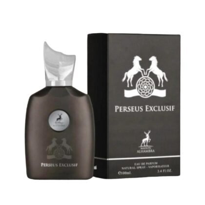 Perseus Exclusif de Maison Alhambra, intensidad especiada y elegancia amaderada para una masculinidad sofisticada.