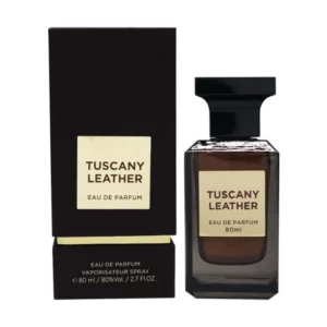 Perfume Árabe Tuscany Leather de Fragrance World Eau de Parfum – 80ml – Unisex