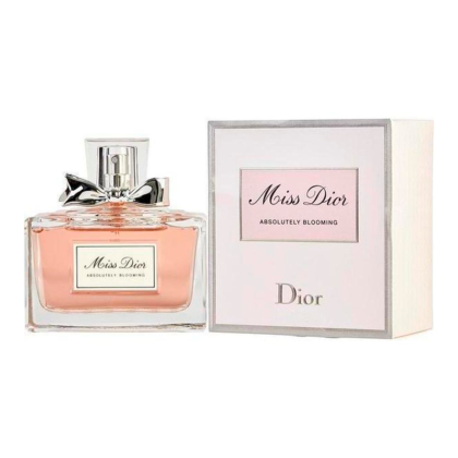 Miss Dior Absolutely Blooming de Dior: frutas rojas, rosas y almizcle blanco en una fragancia femenina vibrante y encantadora.