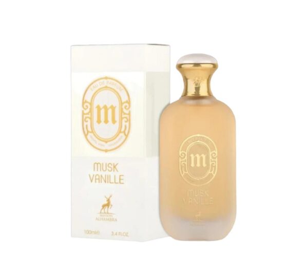 Perfume Árabe Maison Alhambra Musk Vanille Eau de Parfum – 100ml – Mujer