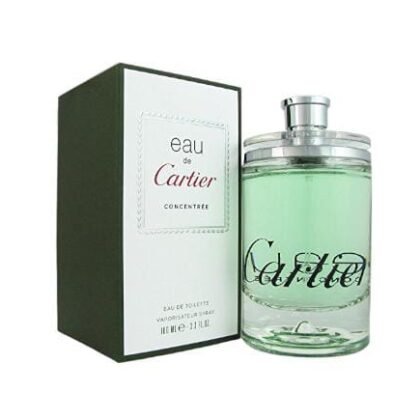 Eau de Cartier Concentree de Cartier: yuzu, lavanda y cedro en una fragancia fresca y refinada para uso diario.