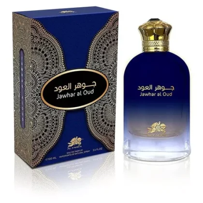Descubre Al Fares Emper Jawhar Al Oud, una fragancia unisex especiada y floral con fondo cálido de vainilla y ámbar.