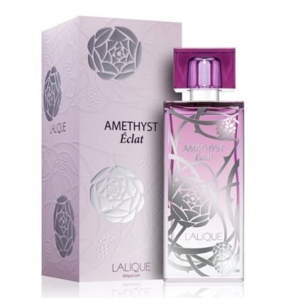 Amethyst Eclat de Lalique, perfume femenino con mora, flores silvestres y vainilla. Seducción nocturna y lujo natural en cada gota