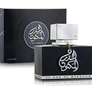 Perfume Árabe Lattafa Al Dur Al Maknoon Silver EDP – 100ml – Unisex