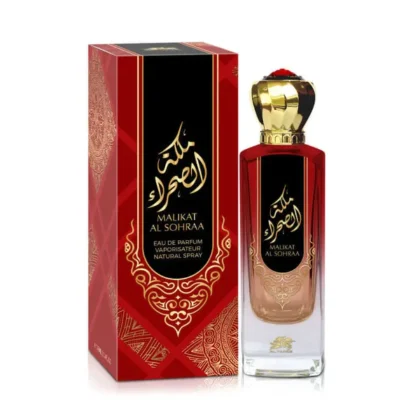Descubre Al Fares Emper Malikat Al Sohraa, una fragancia unisex floral-especiada con fondo almizclado y aura seductora.
