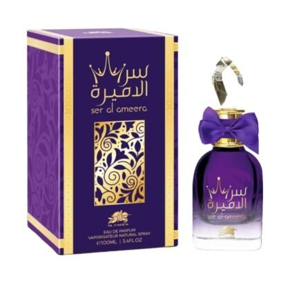 Descubre Ser Al Ameera de Emper, una fragancia femenina frutal-floral con fondo cálido de vainilla y ámbar.
