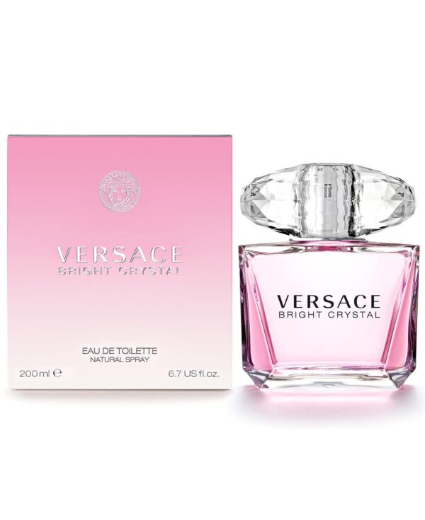 Perfume Versace Bright Crystal Eau de Toilette – 200ml – Dama