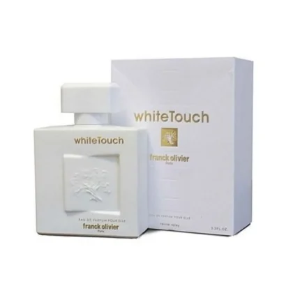 White Touch de Franck Olivier, fragancia floral con melón, jazmín y sándalo. Fresca y romántica.