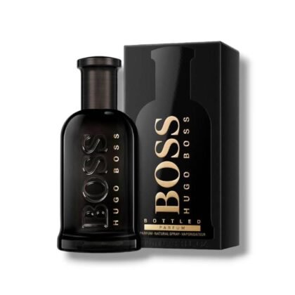 Boss Bottled Parfum de Hugo Boss: olíbano, higuera y cuero en una fragancia intensa y sofisticada para líderes modernos.