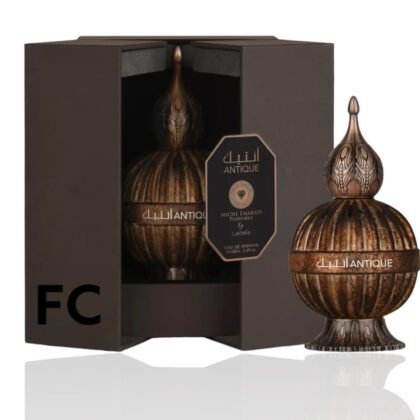 Perfume Árabe Lattafa Niche Emarati Antique Eau de Perfum 100ml Unisex