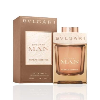 Bvlgari Man Terrae Essence de Bvlgari: cidra, vetiver y styrax en una fragancia cálida y terrosa para hombres conectados con lo esencial