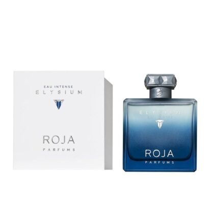 Elysium Pour Homme Eau Intense de Roja Dove, perfume masculino con bergamota, jazmín y vetiver. Frescura vibrante y lujo atemporal.