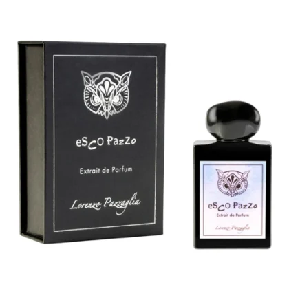 Esco Pazzo de Lorenzo Pazzaglia: cítricos, tabaco y cuero en una fragancia audaz, fresca y seductora.