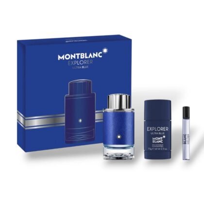 Explorer Ultra Blue de Montblanc: frescura marina, bergamota, cuero y pachulí para hombres que viven con pasión y buscan nuevos horizontes