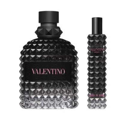 Valentino Uomo Born in Roma de Valentino, fragancia masculina con jengibre, lavanda y vetiver. Moderna, fresca y sofisticada.