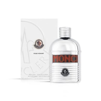 Moncler pour Homme: frescura alpina y maderas cálidas en una fragancia masculina, elegante y tecnológica.