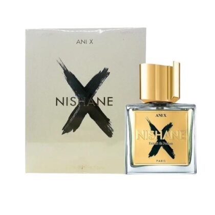 Ani X de Nishane, perfume unisex con cítricos, melón y vainilla. Frescura vibrante y calidez sofisticada en cada nota.