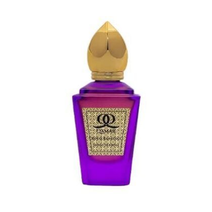 Qamar Royal Banafsaji, perfume floral afrutado con bergamota, melón y ámbar. Sofisticación moderna con un toque sensual y duradero.