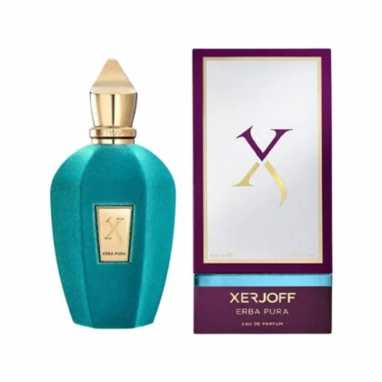 Erba Pura de Xerjoff: cítricos, frutas exóticas y vainilla en una fragancia vibrante, sensual y elegante que deja huella.