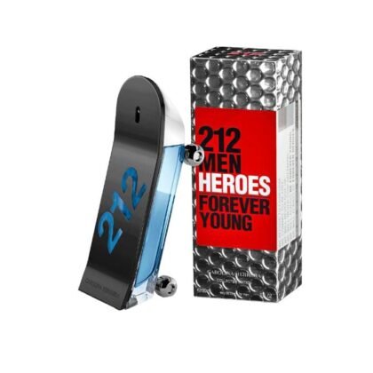 212 Men Heroes de Carolina Herrera: perfume con jengibre, geranio y cuero. Fresco, rebelde y moderno. Ideal para hombres auténticos.