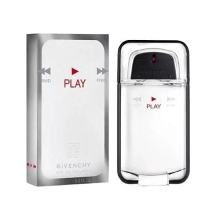 Givenchy Play Eau de Toilette de Givenchy: perfume masculino con cítricos, café y vetiver. Fresco, elegante y versátil. Ideal para hombres creativos.