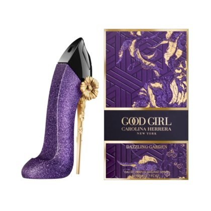 Good Girl Dazzling Garden de Carolina Herrera: perfume con almendra, jazmín y cacao. Seductor, cálido y glamuroso. Ideal para mujeres elegantes.