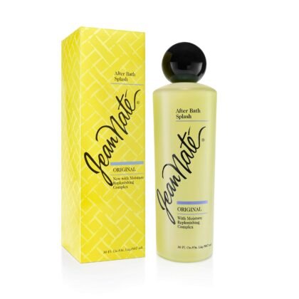 Jean Nate de Revlon: limón, lavanda y almizcle en una fragancia cítrica-floral atemporal que brilla con frescura y elegancia.