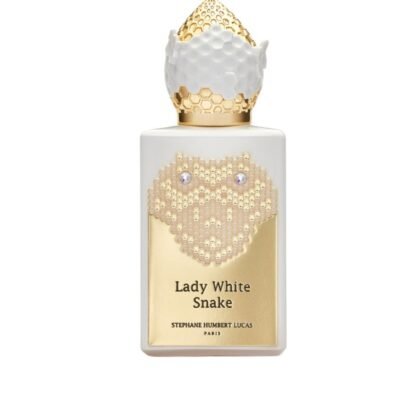 Lady White Snake de Stéphane Humbert Lucas 777: flor de azahar, nardos y cuero blanco en una fragancia misteriosa y seductora de lujo artesanal.