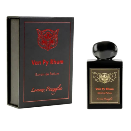 Van Py Rhum de Lorenzo Pazzaglia: ron, vainilla y oud en una fragancia gourmand cálida y envolvente que seduce con dulzura y carácter.