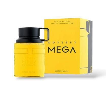 Odyssey Mega Man de Armaf: cítricos, lavanda y ambroxan en una fragancia intensa, fresca y seductora para hombres que dejan huella.