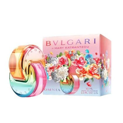 Omnia Mary Katrantzou de Bvlgari: perfume floral con mandarina, gardenia y almizcle. Creativo, femenino y radiante. Ideal para mujeres con estilo.